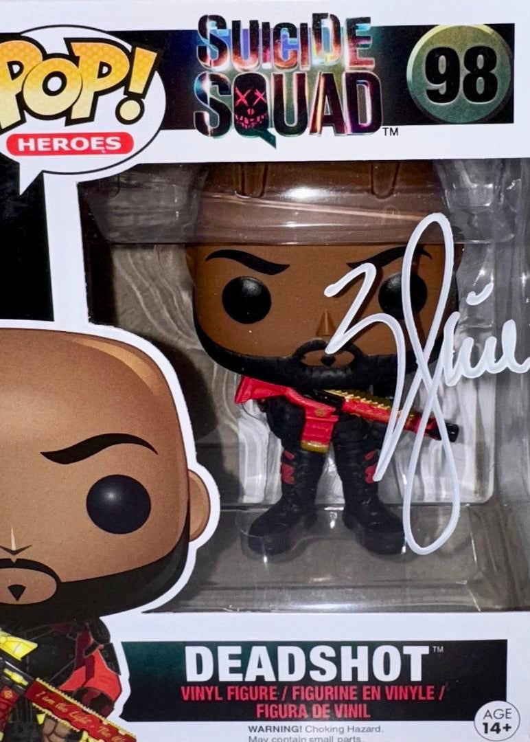 Will Smith Signed Funko Pop #98 "Deadshot" (Suicide Squad) - JSA COA #01